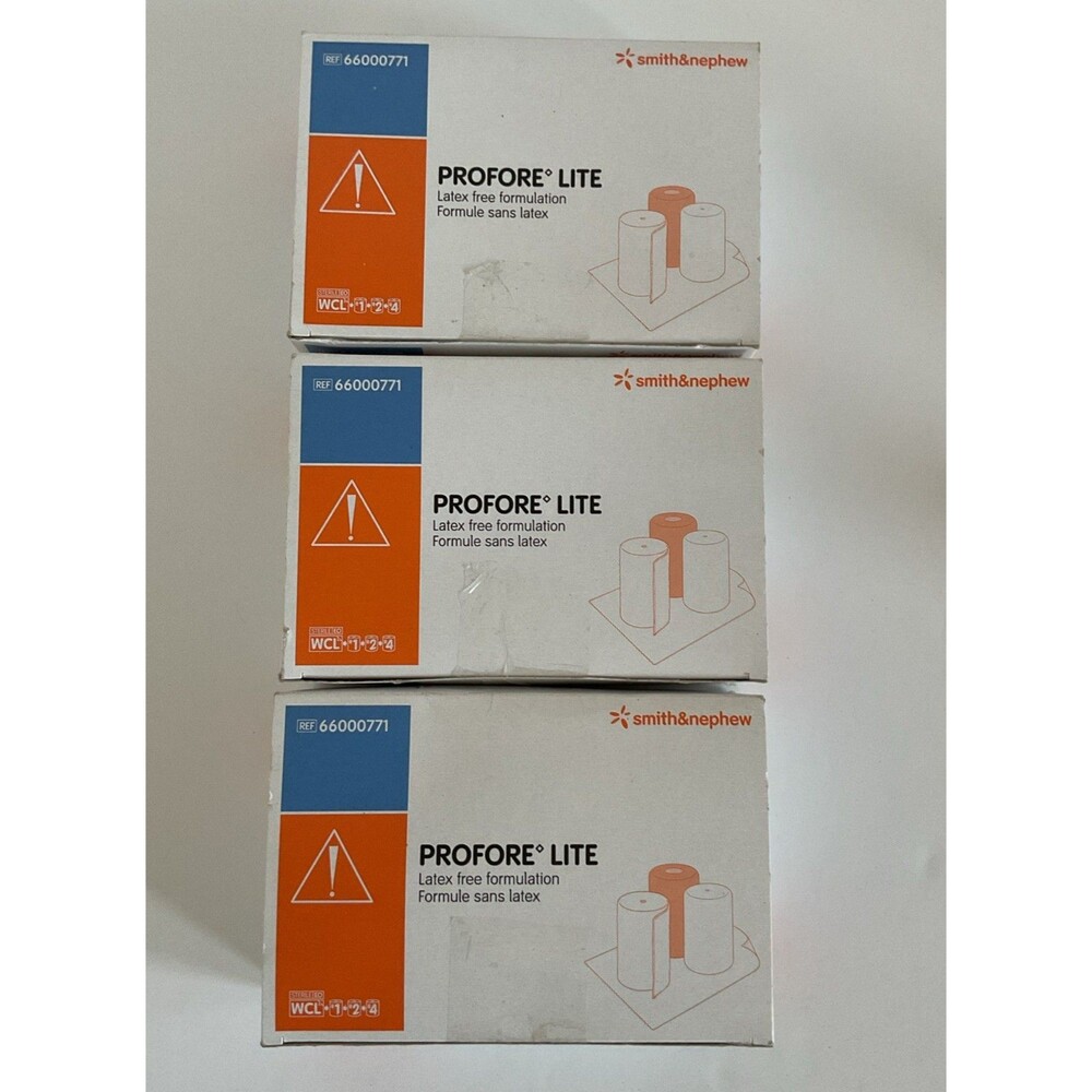 Smith & Nephew Profore Lite Multi-Layer Compression Bandaging System  Pack 3